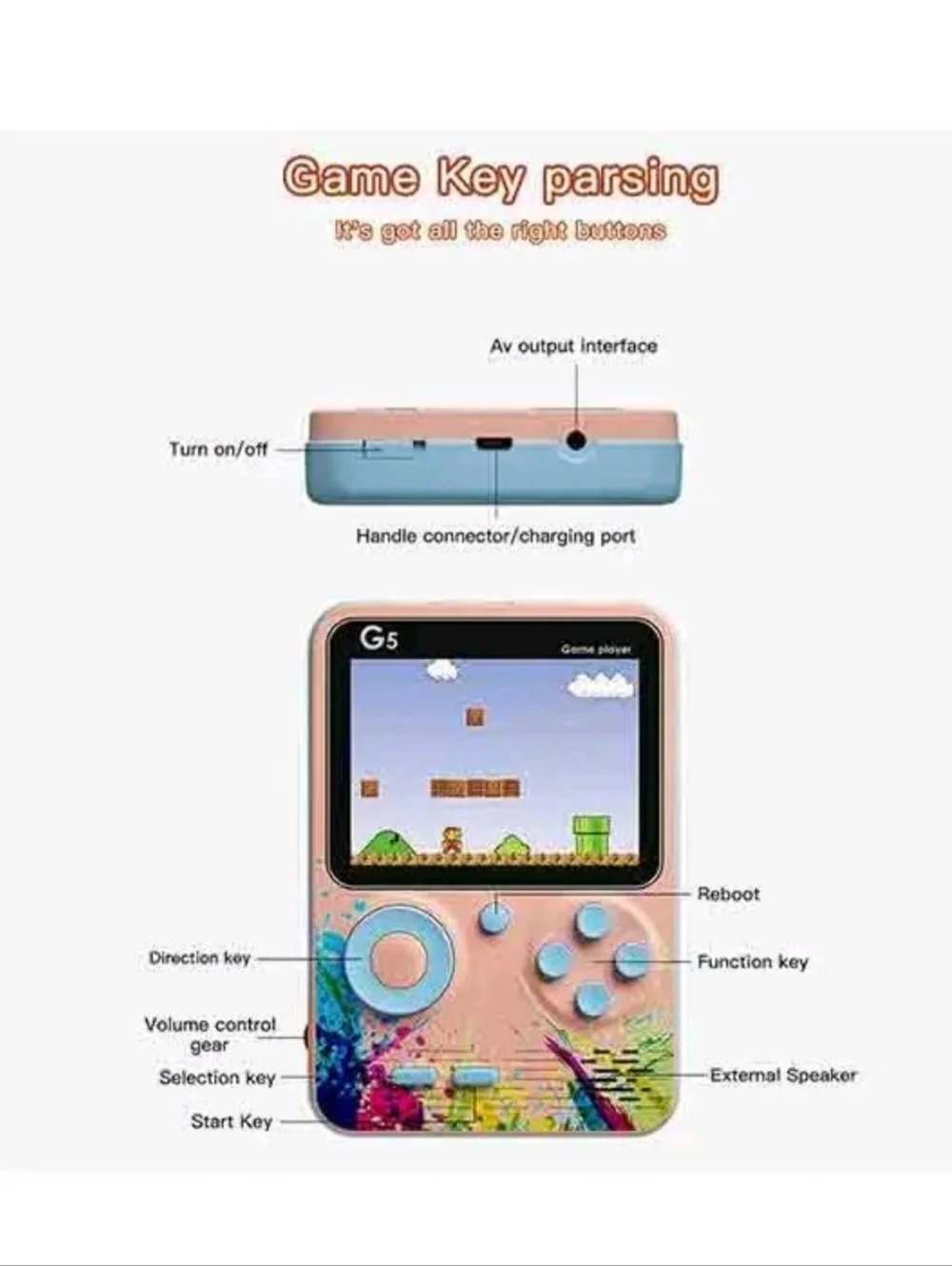 G5 GAME BOX - 3.0 HANDHELD
